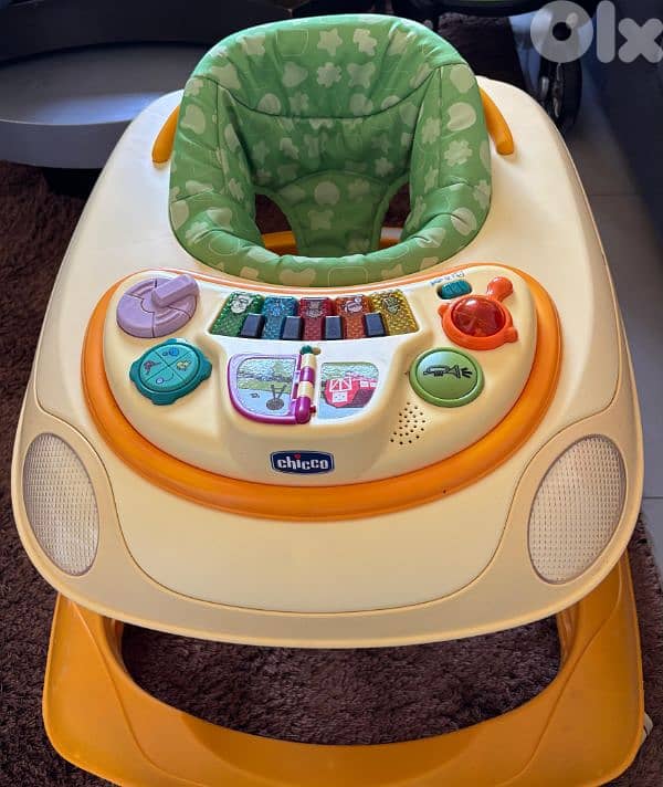 baby (car seat + base + stroller +bouncer + bed+ conv carseat +walker) 7