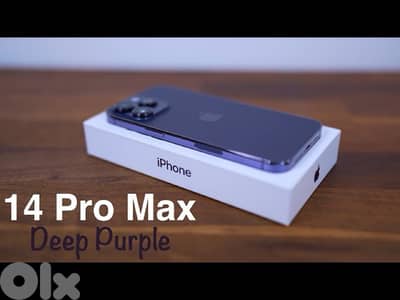14 pro max purple 256gb