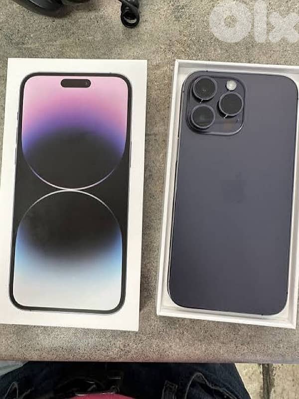 14 pro max purple 256gb 1