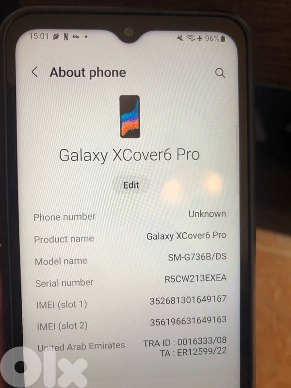Samsung Galaxy Xcover6 pro 5