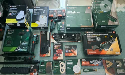 صندوق عدة صناعية ألمانية ماركة باركسيد