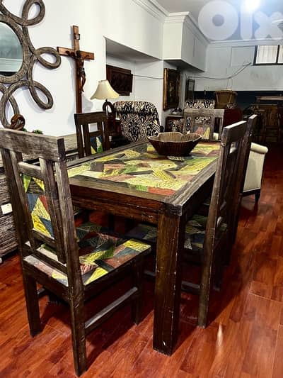 Handcrafted Dining Set