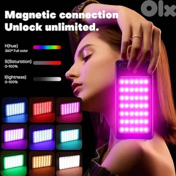 RGB VIDEO LIGHT FOR FILMING 2