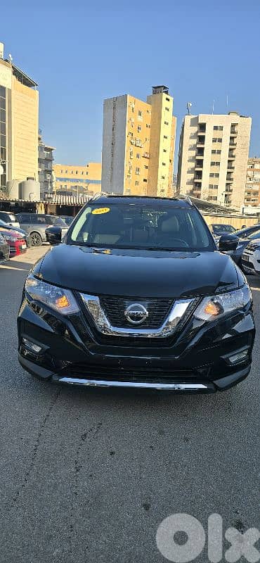 Nissan Rogue 2017 f. o 4wd panoramic sunroof 7 seats sensors like new