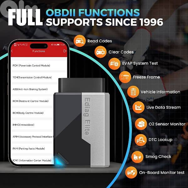 Fix It Yourself: EDIAG Elite Bluetooth Scanner All-System Diagnostic 4