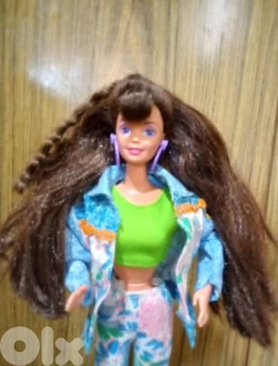 PAINT 'N DAZZLE TERESA Mattel 1993 +her own outfit+shoes Great doll=41