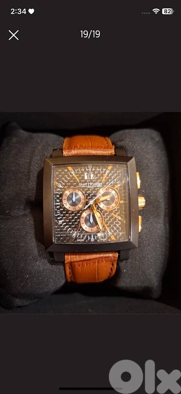 SAINT HONORE WATCH LIMITED EDITION 500 PICE JUST 297 FROM 500 chrono