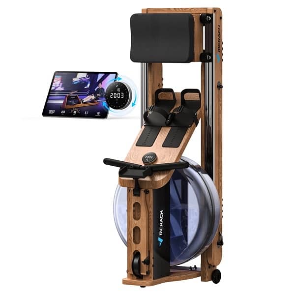 MERACH Pro Water Rower 6