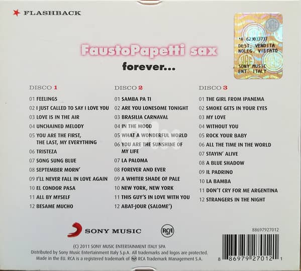 Fausto Papetti ( 3 x CD ) 1