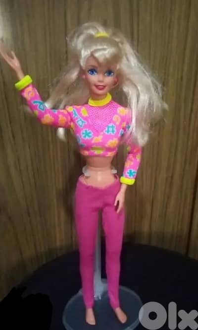 FLYING HERO Barbie Mattel95 Rare another outfit articulated great doll