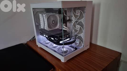 Computer with monitor, U. P. S and keyboard