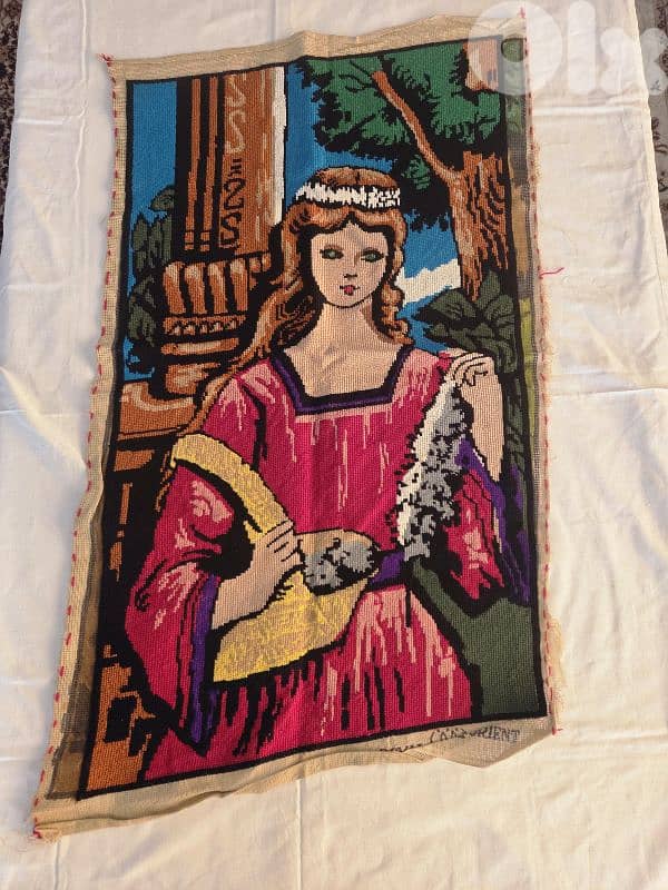 Vintage French Handmade Needlepoint Collection 2