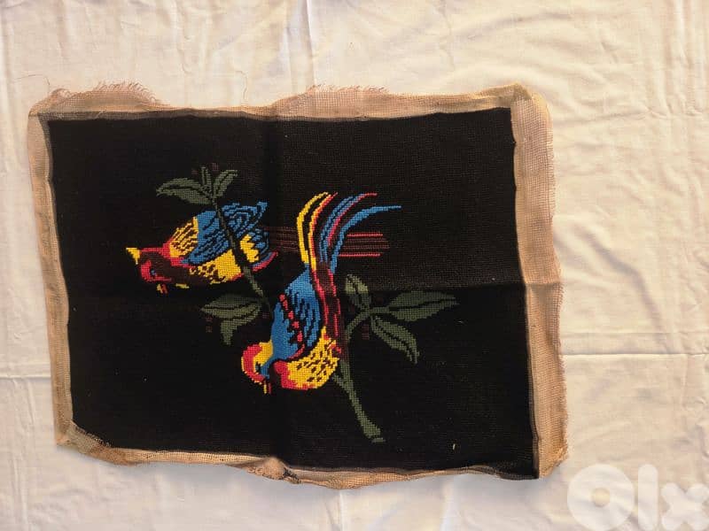 Vintage French Handmade Needlepoint Collection 3