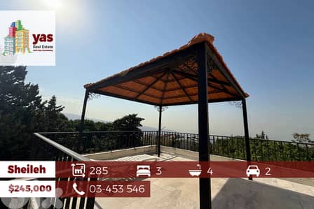 Sheileh 285m2 | Terraces | Panoramic View | Quiet Street | GA