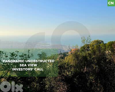 Panoramic unobstructed sea view , Ain Saadeh/عين سعاده REF#CN134066