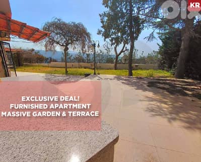 garden, terrace, Underground parking, Baabdat/بعبدات REF#KR134068