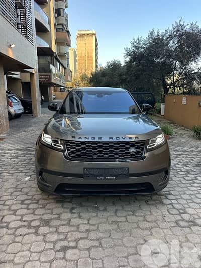 Range Rover Velar V6 P 380 2018 gray on black clean carfax-66000 miles