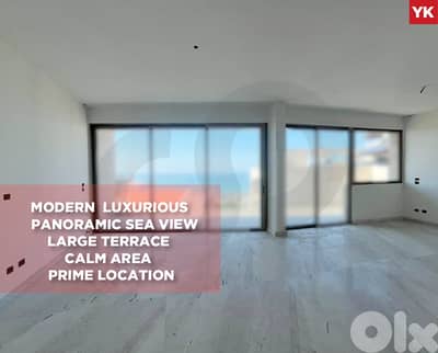 Panoramic Sea View , Large Terrace , Bsalim/بصاليم REF#YK134054