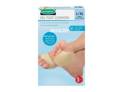 Gel Foot Cushions – Pressure & Pain Relief (Size L/XL)