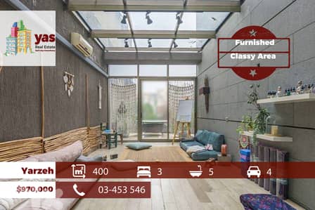 Yarzeh 400m2 | Furnished | Classy Area | Decorated | OH