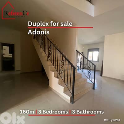 New Duplex in Adonis for sale دوبلكس جديد  في أدونيس للبيع