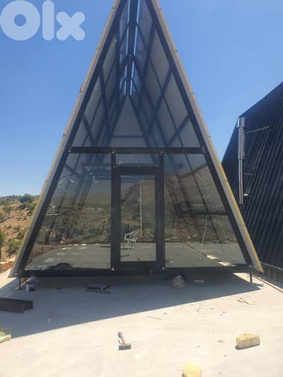 manufacture A SHAPE PREFAB HOUSE all size all design