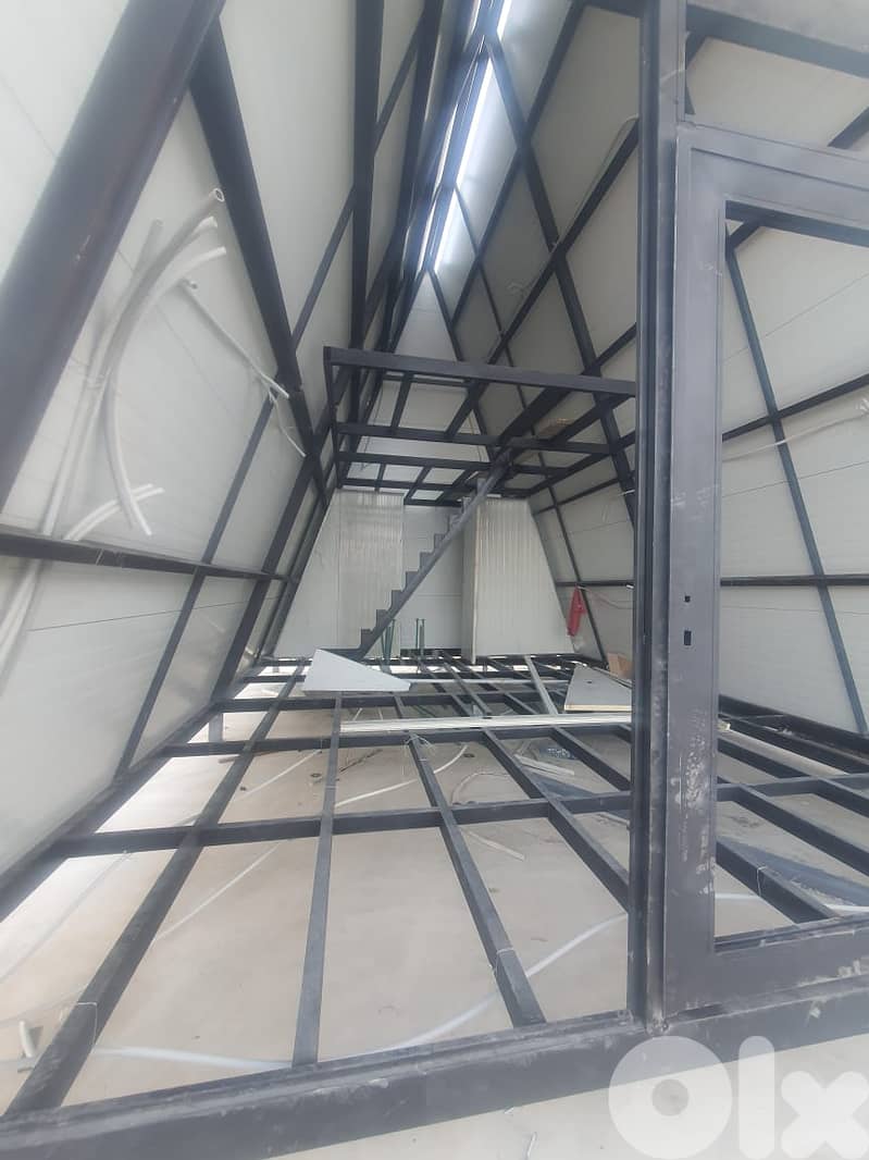 manufacture A SHAPE PREFAB HOUSE all size all design 4