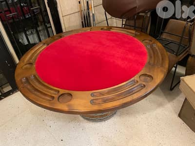 Poker Table 6 players with some casino games