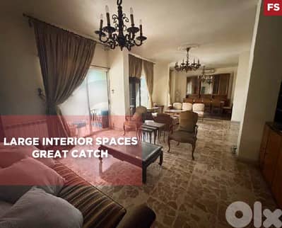 2 Large balconies, Fully furnished, Zouk Mosbeh/زوق مصبح REF#FS134092