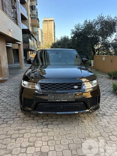 Range Rover Sport V8 Dynamic 2018 black on black (clean carfax)