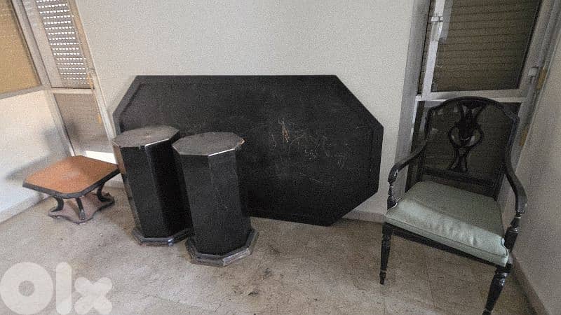 Dining room+ chairs + dressoir 3