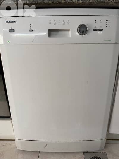 Blomberg dishwasher A+ low electrical consumption