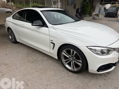 BMW 420i coupe sport Line model 2014 from company !!!