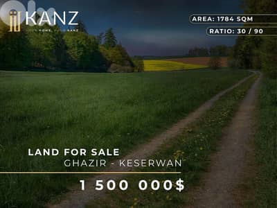 Land For Sale In Ghazir - Keserwan - أرض للبيع في منطقة غزير كسروان