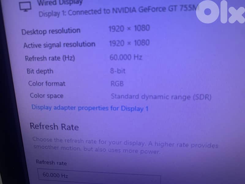 VGA monitor/screen 2