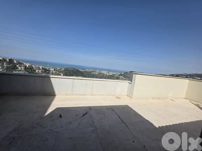 Brand New Apartment in Mazraat Yachouh, Metn with Terraces and View.