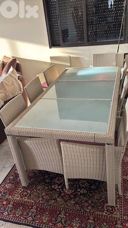 brand new table with 7 chairs 2