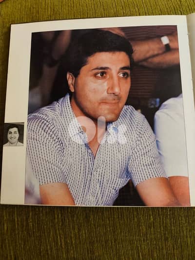 كتاب بشير الجميل ضمير و تاريخ Hardcover book 29×29 cm, 216 pages