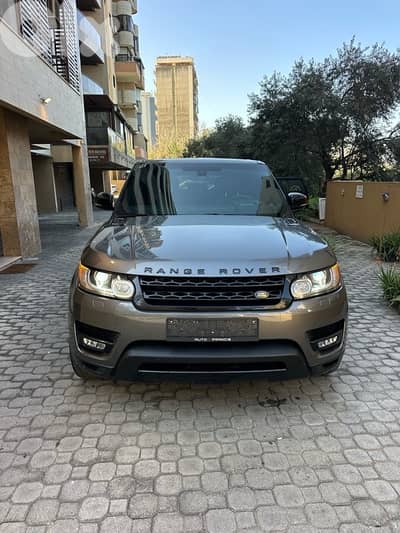 Range Rover Sport V8 Dynamic 2016 gray on black (clean carfax)