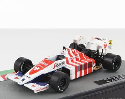 Ayrton Senna Toleman TG184 Portuguese GP 1984) diecast car model 1;43