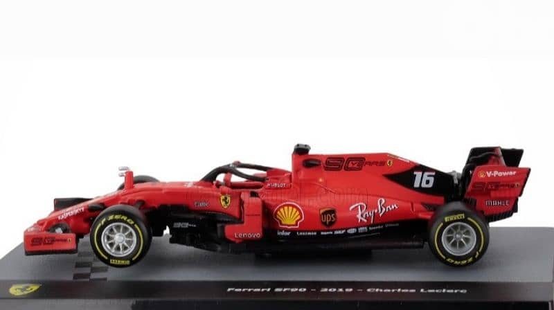 C. Leclerc Ferrari SF90 (2019) diecast car model 1;43. 1