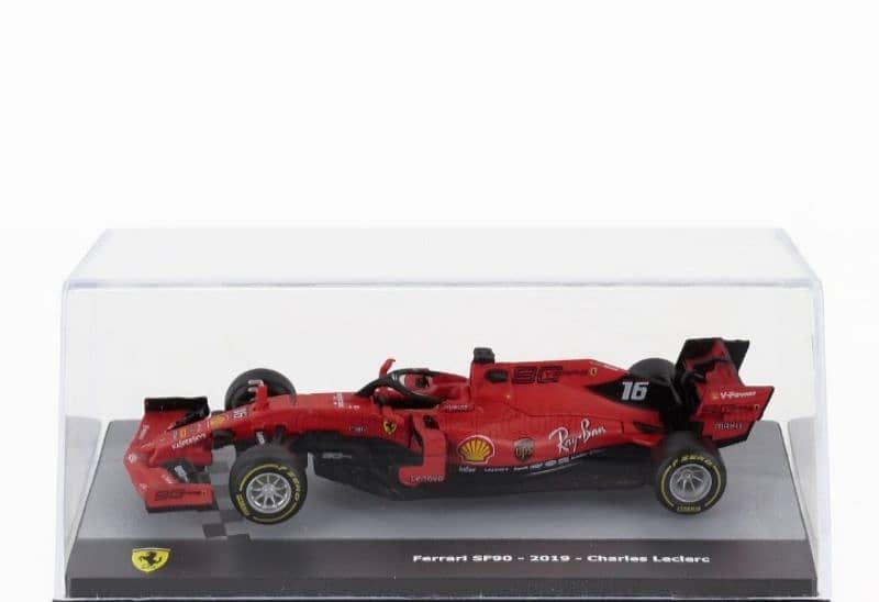 C. Leclerc Ferrari SF90 (2019) diecast car model 1;43. 3
