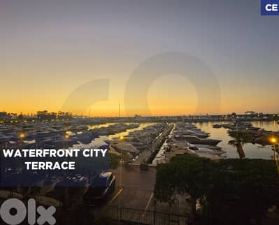 Waterfront City with terrace/STORAGE ROOM/ REF#CE134115 !