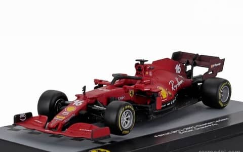 C. Leclerc Ferrari SF21 (British GP 2021) diecast car model 1;43.