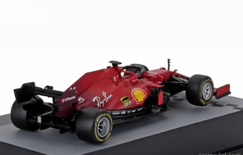 C. Leclerc Ferrari SF21 (British GP 2021) diecast car model 1;43. 2