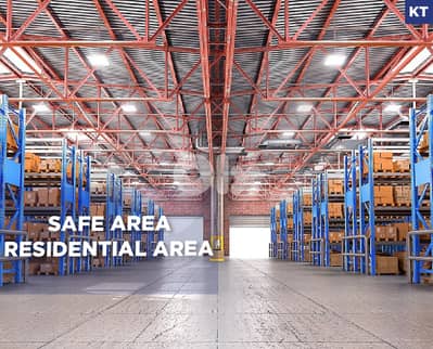 High ceiling Warehouse, prime area, Mezher/مزهر REF#KT134121