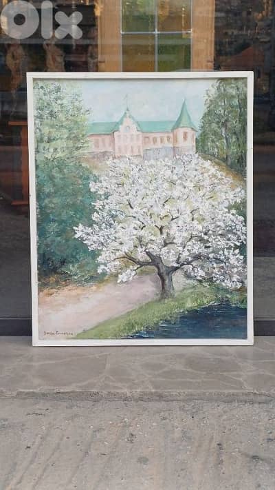 لوحة رسم زيتي اوروبية