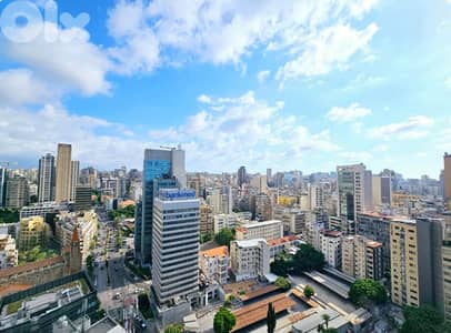 RA26-4849 Furnished Apartment with Terrace for Rent in Downtown Beirut