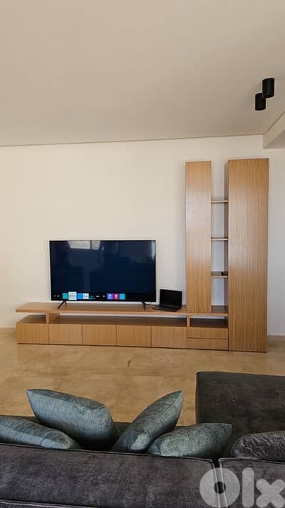 wooden tv unit and cabinet, New