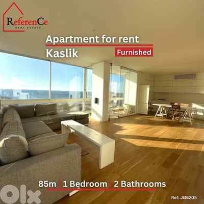 Fully furnished apartment in Kaslik for rent شقة مفروشة  في الكسليك